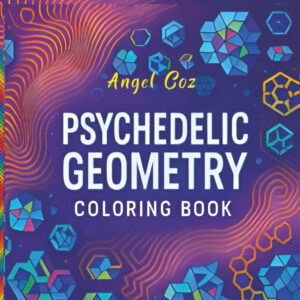 Psychedelic Geometry Coloring Book