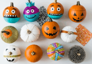 no-carve-pumpkin-painting ideas
