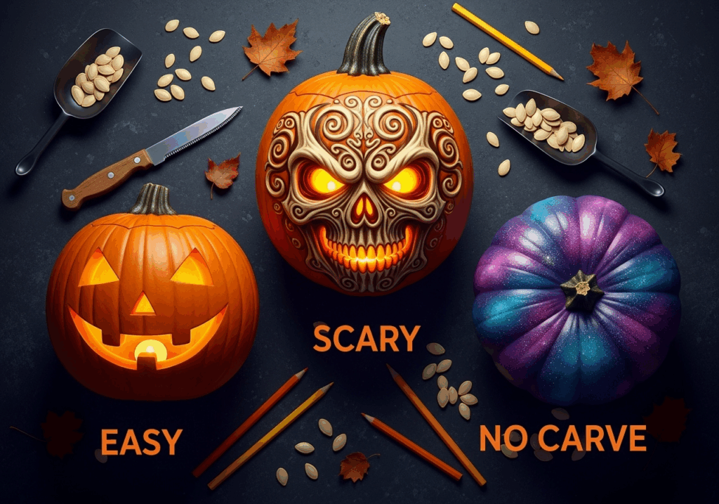 50+ Pumpkin Carving Ideas: The 2025 Guide from Easy to Spine-Chilling